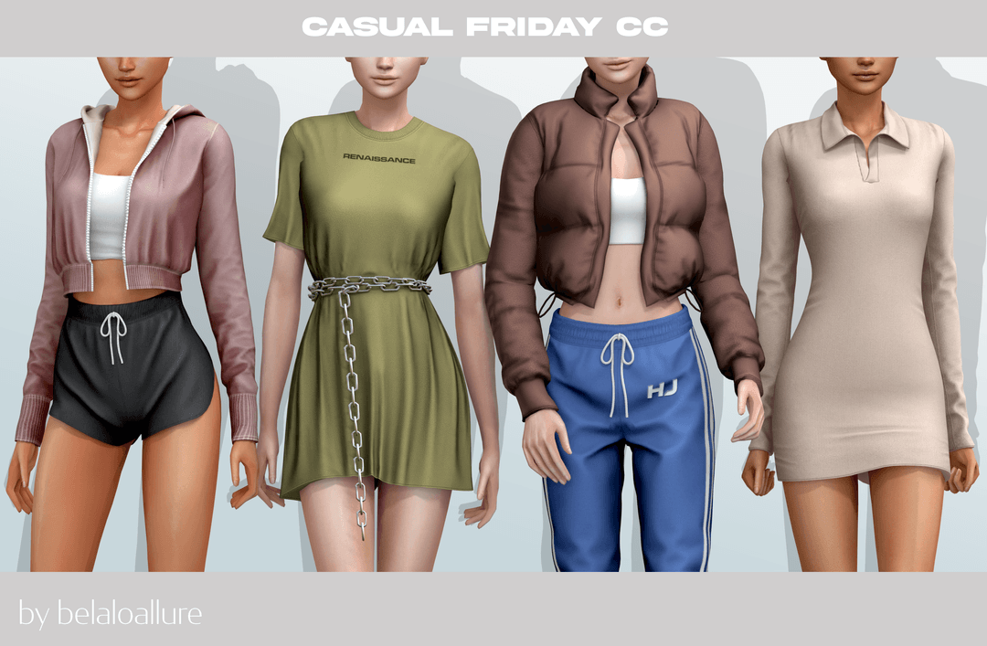 Скриншот мода Коллекция одежды Casual Friday